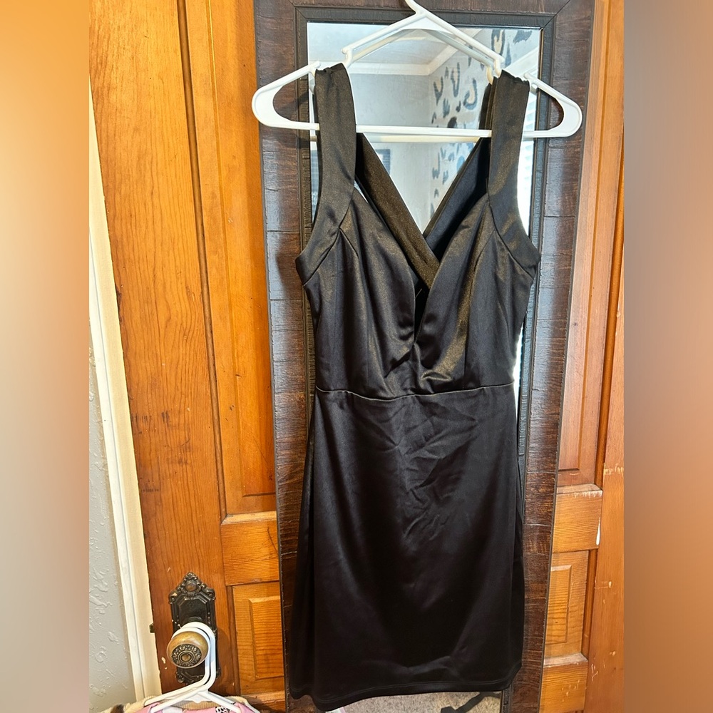Black Formal Mini Dress
